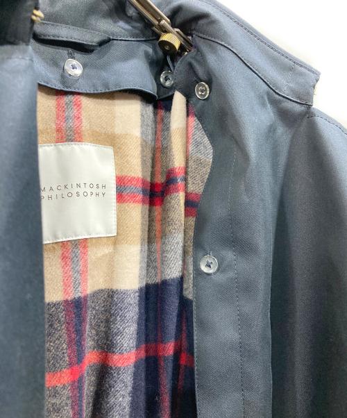 MACKINTOSH PHILOSOPHY（マッキントッシュ フィロソフィー）MACKINTOSH PHILOSOPHY (マッキントッシュ フィロソフィー) ライナー付トレンチコート ネイビー サイズ:38の古着・服飾アイテム