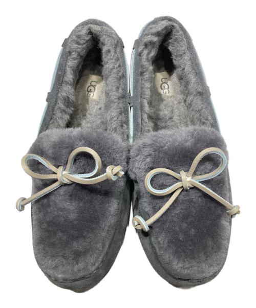 UGG（アグ）UGG (アグ) モカシンシューズ グレー サイズ:26㎝の古着・服飾アイテム