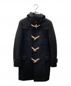 DRAWERドゥロワー）の古着「ダッフルコート」｜ブラック