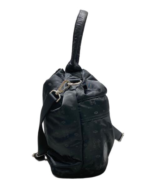 POTR（ピー・オー・ティー・アール）POTR (ピー・オー・ティー・アール) モノグラム2WAYツールバッグ ブラックの古着・服飾アイテム