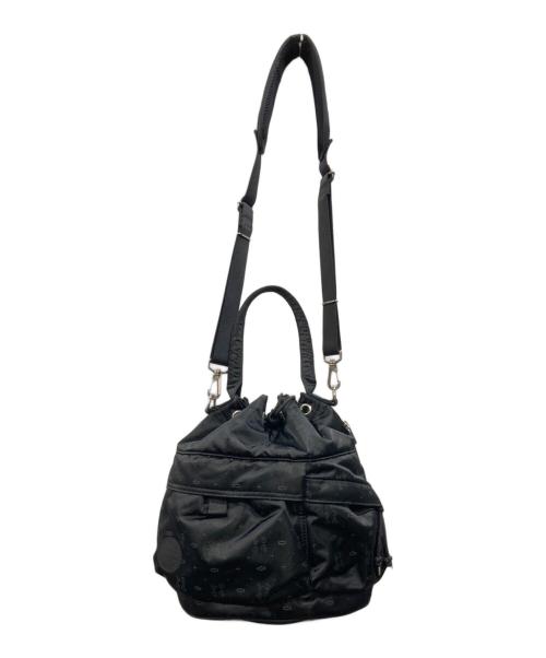 POTR（ピー・オー・ティー・アール）POTR (ピー・オー・ティー・アール) モノグラム2WAYツールバッグ ブラックの古着・服飾アイテム