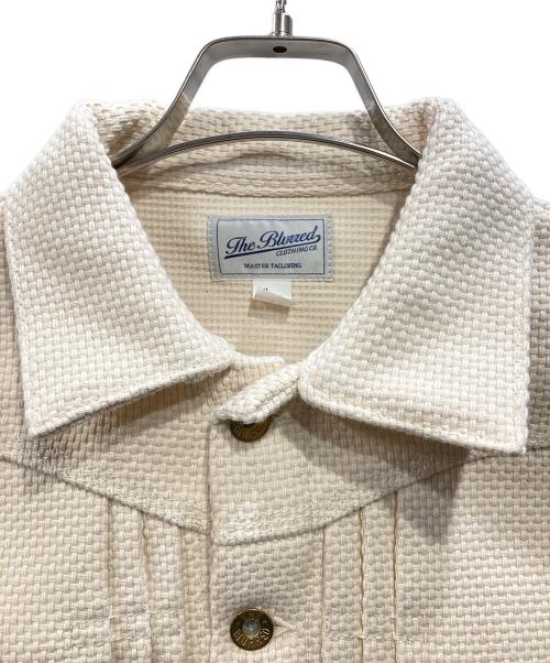 The Blurred CLOTHING（ブラードクロージング）The Blurred CLOTHING (ブラードクロージング) BLD145 SASHIKO BLOUSE アイボリー サイズ:38の古着・服飾アイテム