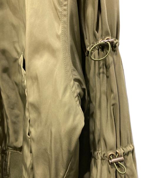 soerte（ソエルテ）soerte (ソエルテ) Sleeve Deformation N-2B Flight Jacket グリーン サイズ:3の古着・服飾アイテム