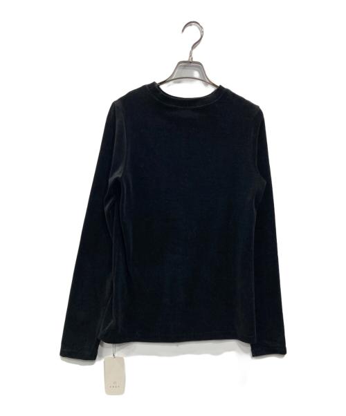 frey（フレイ）frey (フレイ) DOUBLE VELOURE TOP ブラック サイズ:SIZE Freeの古着・服飾アイテム