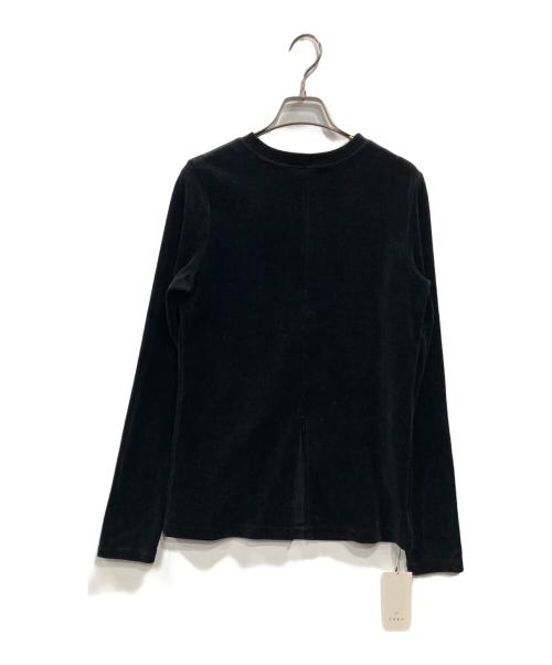 frey（フレイ）frey (フレイ) DOUBLE VELOURE TOP ブラック サイズ:SIZE Freeの古着・服飾アイテム