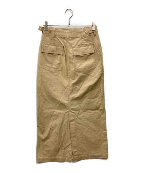 JOURNAL STANDARD relume（ジャーナルスタンダード レリューム）JOURNAL STANDARD relume (ジャーナルスタンダード レリューム) ロングスカート ベージュ サイズ:38の古着・服飾アイテム