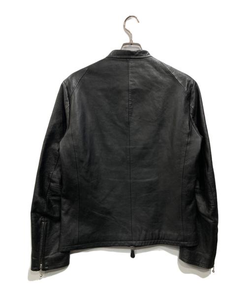 wjk（ダブルジェイケー）wjk (ダブルジェイケー) シングルライダースジャケット ブラック サイズ:3の古着・服飾アイテム