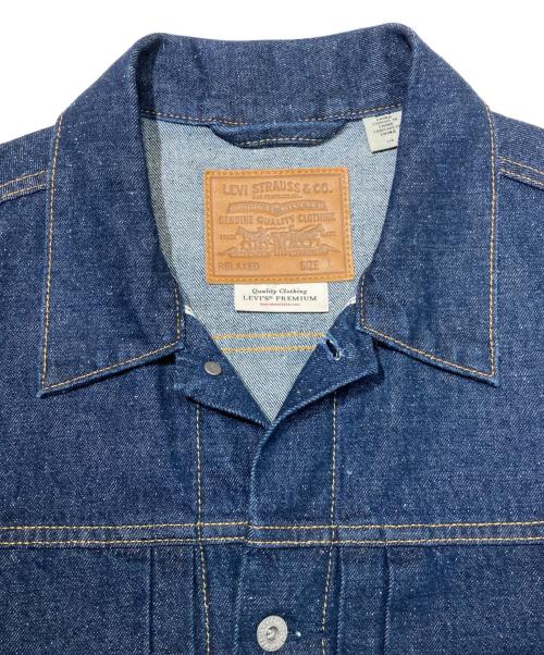 LEVI'S PReMIUM（リーバイス プレミアム）LEVI'S PReMIUM (リーバイス プレミアム) TYPEⅠトラッカージャケット ネイビー サイズ:Lの古着・服飾アイテム
