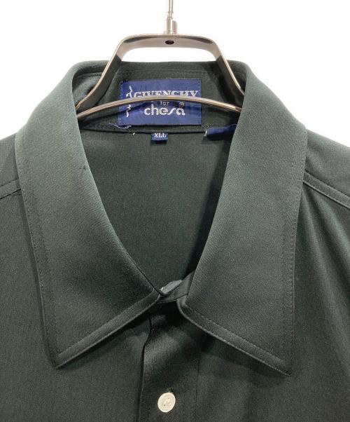 GIVENCHY for Chesa（ジバンシィフォーチェサ）GIVENCHY for Chesa (ジバンシィフォーチェサ) 長袖シャツ ブラック サイズ:XXLの古着・服飾アイテム
