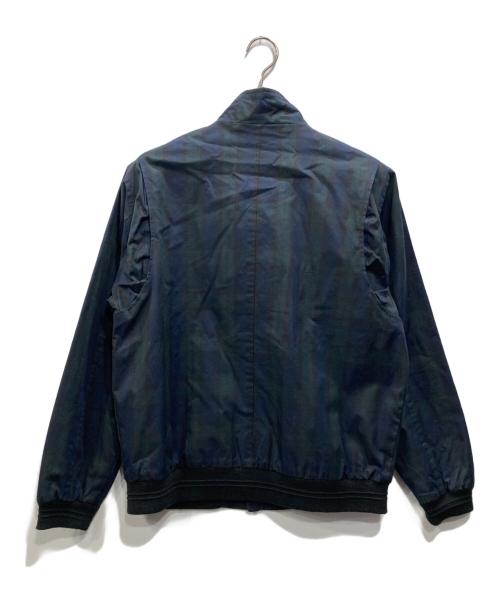 BROOKS BROTHERS（ブルックスブラザーズ）BROOKS BROTHERS (ブルックスブラザーズ) チェック柄ブルゾン ネイビー サイズ:SIZE Mの古着・服飾アイテム