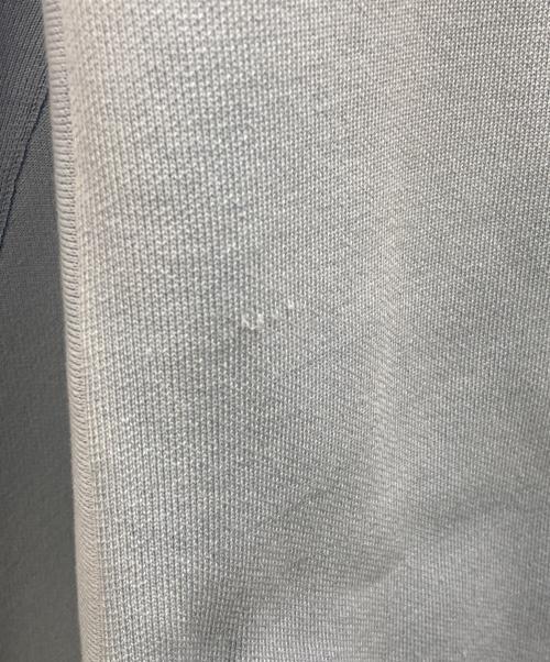 icB（アイシービー）icB (アイシービー) 【洗える】シルケットコットンスムース ニットパーカー スカイブルー サイズ:XSの古着・服飾アイテム