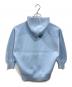 icB (アイシービー) 【洗える】シルケットコットンスムース ニットパーカー スカイブルー サイズ:XS：4000円