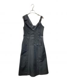 UNITED TOKYO（ユナイテッドトーキョー）の古着「ディフォメーションジャンスカ」｜ブラック