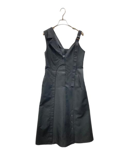 UNITED TOKYO（ユナイテッドトーキョー）UNITED TOKYO (ユナイテッドトーキョー) ディフォメーションジャンスカ ブラック サイズ:１の古着・服飾アイテム