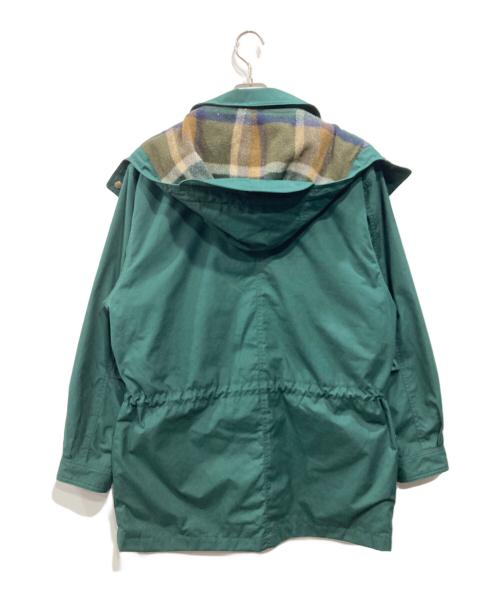 Eddie Bauer（エディーバウアー）Eddie Bauer (エディーバウアー) 裏地フランネルマウンテンジャケット グリーン サイズ:Sの古着・服飾アイテム