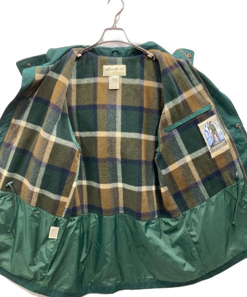 Eddie Bauer（エディーバウアー）Eddie Bauer (エディーバウアー) 裏地フランネルマウンテンジャケット グリーン サイズ:Sの古着・服飾アイテム