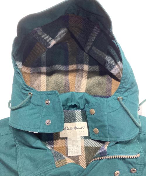 Eddie Bauer（エディーバウアー）Eddie Bauer (エディーバウアー) 裏地フランネルマウンテンジャケット グリーン サイズ:Sの古着・服飾アイテム