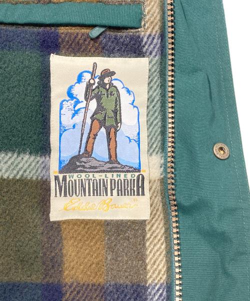 Eddie Bauer（エディーバウアー）Eddie Bauer (エディーバウアー) 裏地フランネルマウンテンジャケット グリーン サイズ:Sの古着・服飾アイテム