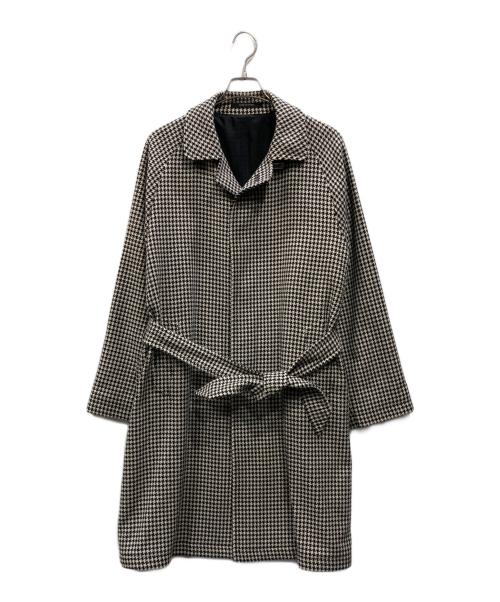 TAGLIATORE（タリアトーレ）TAGLIATORE (タリアトーレ) バルカラーコート ホワイト×ブラック サイズ:不明の古着・服飾アイテム