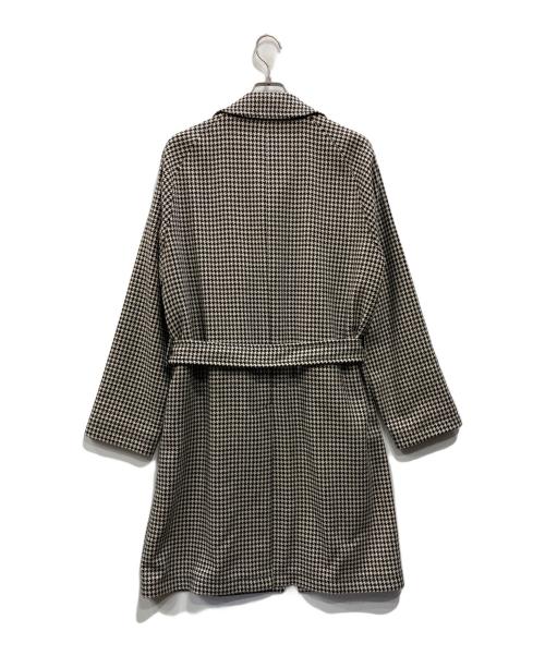 TAGLIATORE（タリアトーレ）TAGLIATORE (タリアトーレ) バルカラーコート ホワイト×ブラック サイズ:不明の古着・服飾アイテム