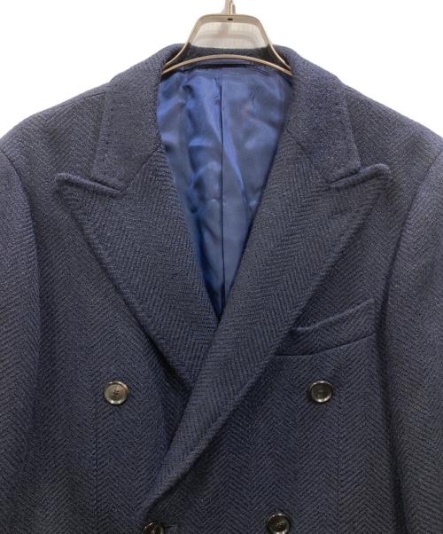 Brilla per il gusto（ブリッラ ペル イルグースト）Brilla per il gusto (ブリッラ ペル イルグースト) ダブルチェスターコート ネイビー サイズ:50の古着・服飾アイテム