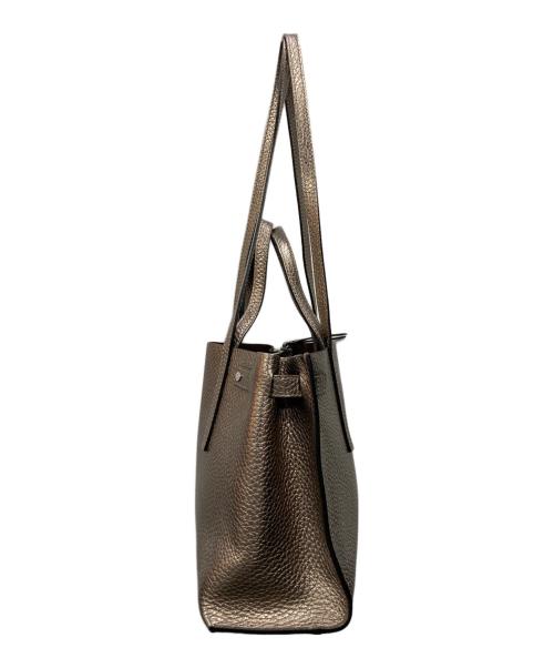 GIANNI CHIARINI（ジャンニ キアリーニ）GIANNI CHIARINI (ジャンニ キアリーニ) アルテアトートバッグM ゴールドの古着・服飾アイテム