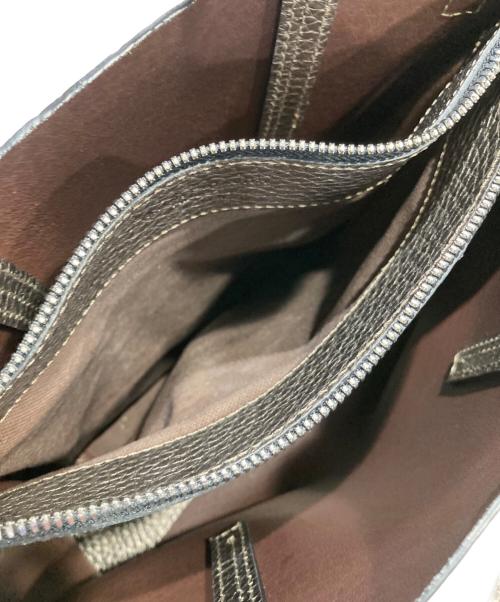 GIANNI CHIARINI（ジャンニ キアリーニ）GIANNI CHIARINI (ジャンニ キアリーニ) アルテアトートバッグM ゴールドの古着・服飾アイテム