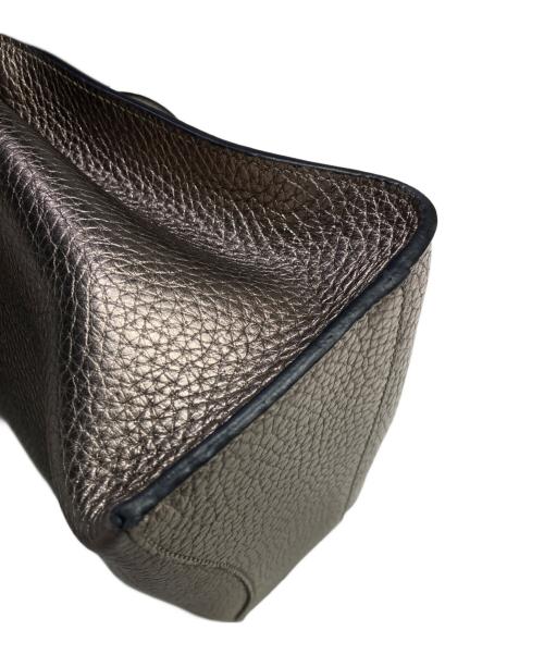 GIANNI CHIARINI（ジャンニ キアリーニ）GIANNI CHIARINI (ジャンニ キアリーニ) アルテアトートバッグM ゴールドの古着・服飾アイテム