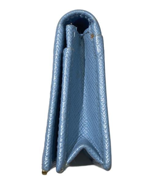 PRADA（プラダ）PRADA (プラダ) サフィアーノコインケース スカイブルー サイズ:-の古着・服飾アイテム