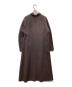 ISSEY MIYAKE WHITE LABEL (イッセイミヤケホワイトレーベル) スタンドカラーコート ブラウン サイズ:3：30000円