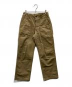 WAREHOUSEウエアハウス）の古着「HBTベイカーパンツ」｜ベージュ