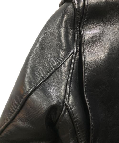 Schott（ショット）Schott (ショット) ホースハイドワンスター ダブルライダース ブラック サイズ:Sの古着・服飾アイテム