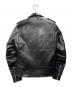 Schott (ショット) ホースハイドワンスター ダブルライダース ブラック サイズ:S：120000円