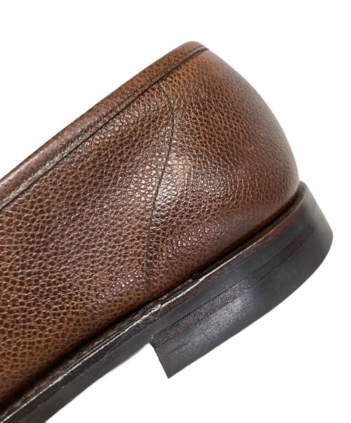 Crockett & Jones（クロケット＆ジョーンズ）Crockett & Jones (クロケット＆ジョーンズ) コインローファー ブラウン サイズ:7の古着・服飾アイテム