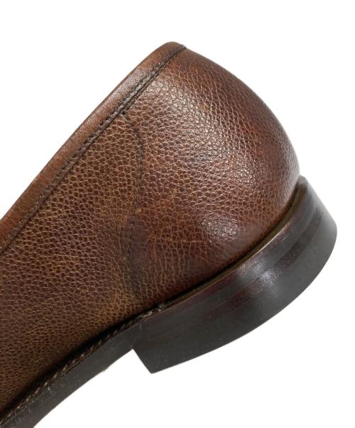 Crockett & Jones（クロケット＆ジョーンズ）Crockett & Jones (クロケット＆ジョーンズ) コインローファー ブラウン サイズ:7の古着・服飾アイテム