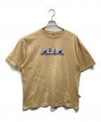 ADER error×maison kitsuneアーダーエラー×メゾンキツネ）の古着「コラボワッペンカットソー」｜ベージュ