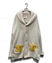 gelato pique×pokemon（ジェラートピケ×ポケモン）の古着「ベビモコジャガードショールカーデ」｜アイボリー