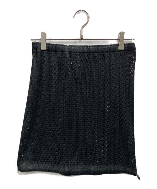 PLEATS PLEASE（プリーツプリーズ）PLEATS PLEASE (プリーツプリーズ) カットワークスカート ブラック サイズ:Freeの古着・服飾アイテム