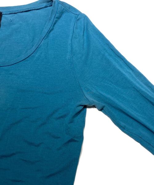 Jean Paul GAULTIER（ジャンポールゴルチェ）Jean Paul GAULTIER (ジャンポールゴルチェ) ロングカットソー ブルー サイズ:40の古着・服飾アイテム