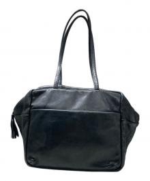 Danser（ダンサー）の古着「レザーショルダーバッグ」｜ブラック