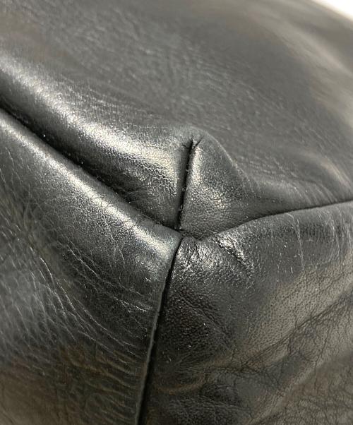 Danser（ダンサー）Danser (ダンサー) レザーショルダーバッグ ブラックの古着・服飾アイテム