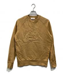 maison kitsune（メゾンキツネ）の古着「クルーネックスウェット」｜ブラウン