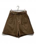 sacaiサカイ）の古着「ハーフパンツ」｜ブラウン