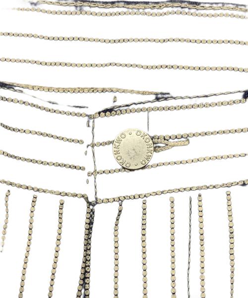 OKONKWO（オコンクウォ）OKONKWO (オコンクウォ) ペインターパンツ ネイビー サイズ:Mの古着・服飾アイテム