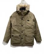 Canterburyカンタベリー）の古着「インバーカーギル ダウンミドルコート」｜ベージュ