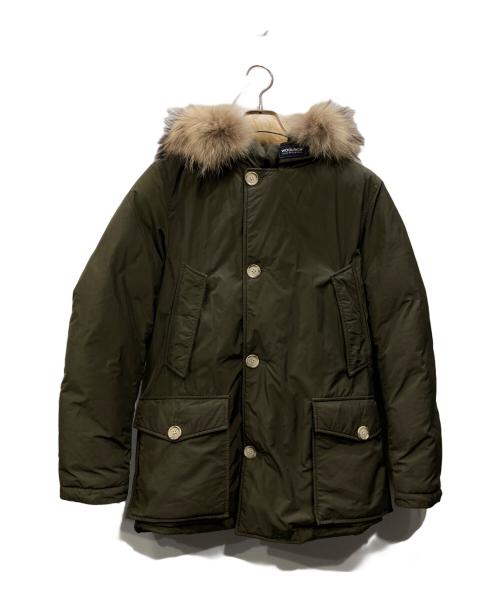 WOOLRICH（ウールリッチ）WOOLRICH (ウールリッチ) ARCTIC PARKA/ダウンジャケット オリーブ サイズ:Sの古着・服飾アイテム