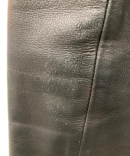 Noble（ノーブル）Noble (ノーブル) レザージャケット ブラック サイズ:38の古着・服飾アイテム