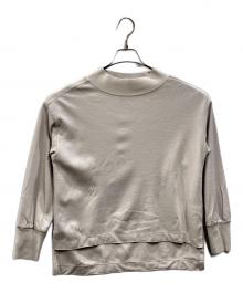 23区（ニジュウサンク）の古着「ウールミルドジャージー ボトルネック プルオーバー」｜ベージュ