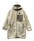 TAION×NOLLEY'Sタイオン×ノーリーズ）の古着「別注ボアフードリバーシブルダウン」｜アイボリー