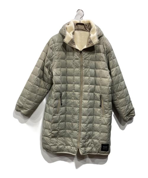 TAION（タイオン）TAION (タイオン) NOLLEY'S (ノーリーズ) 別注ボアフードリバーシブルダウン アイボリー サイズ:Mの古着・服飾アイテム